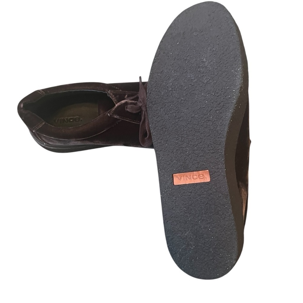 Vince Women’s Neela Platform Velvet Sneakers - Picture 4 of 4
